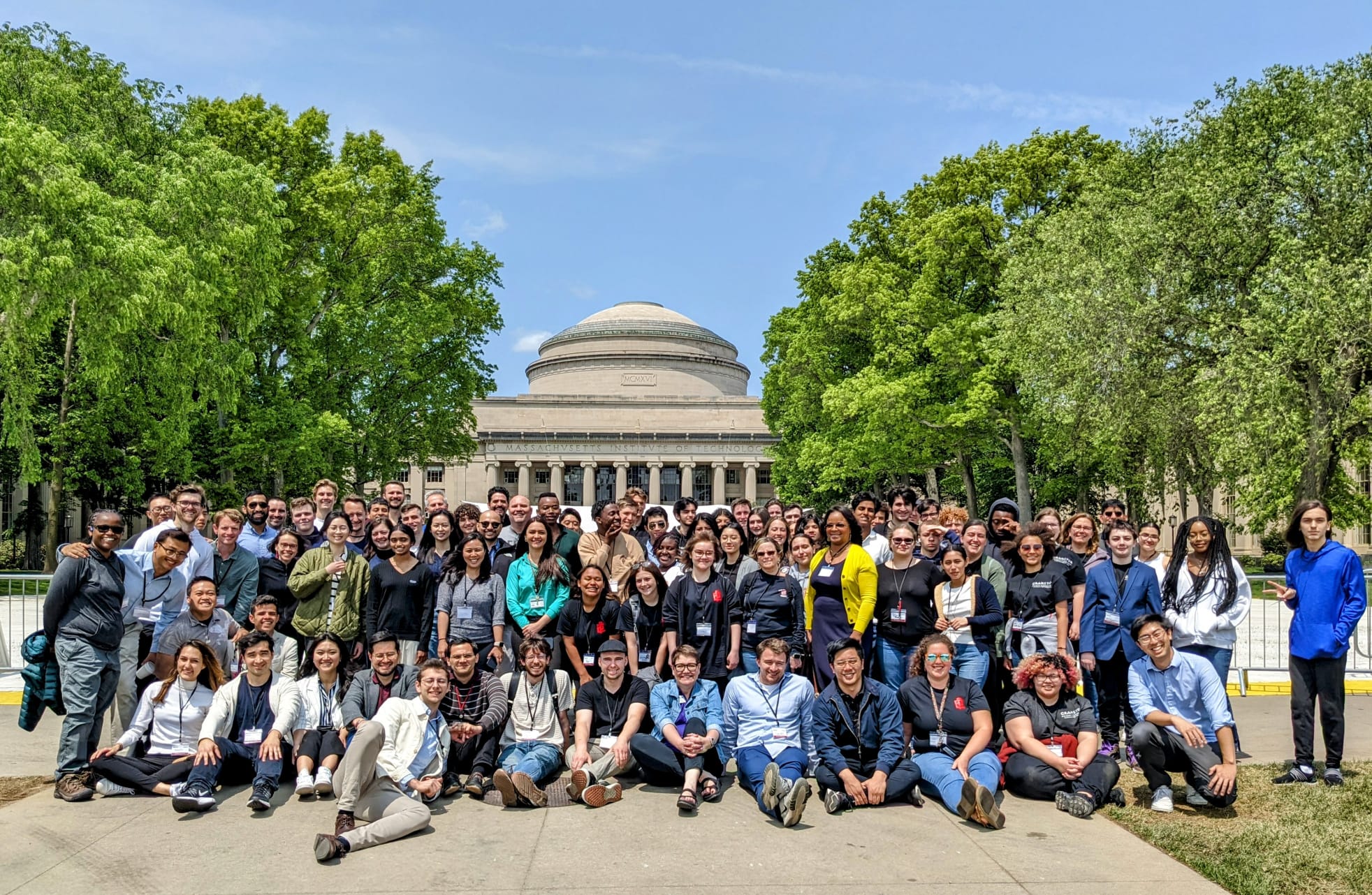 Datathon participants at MIT